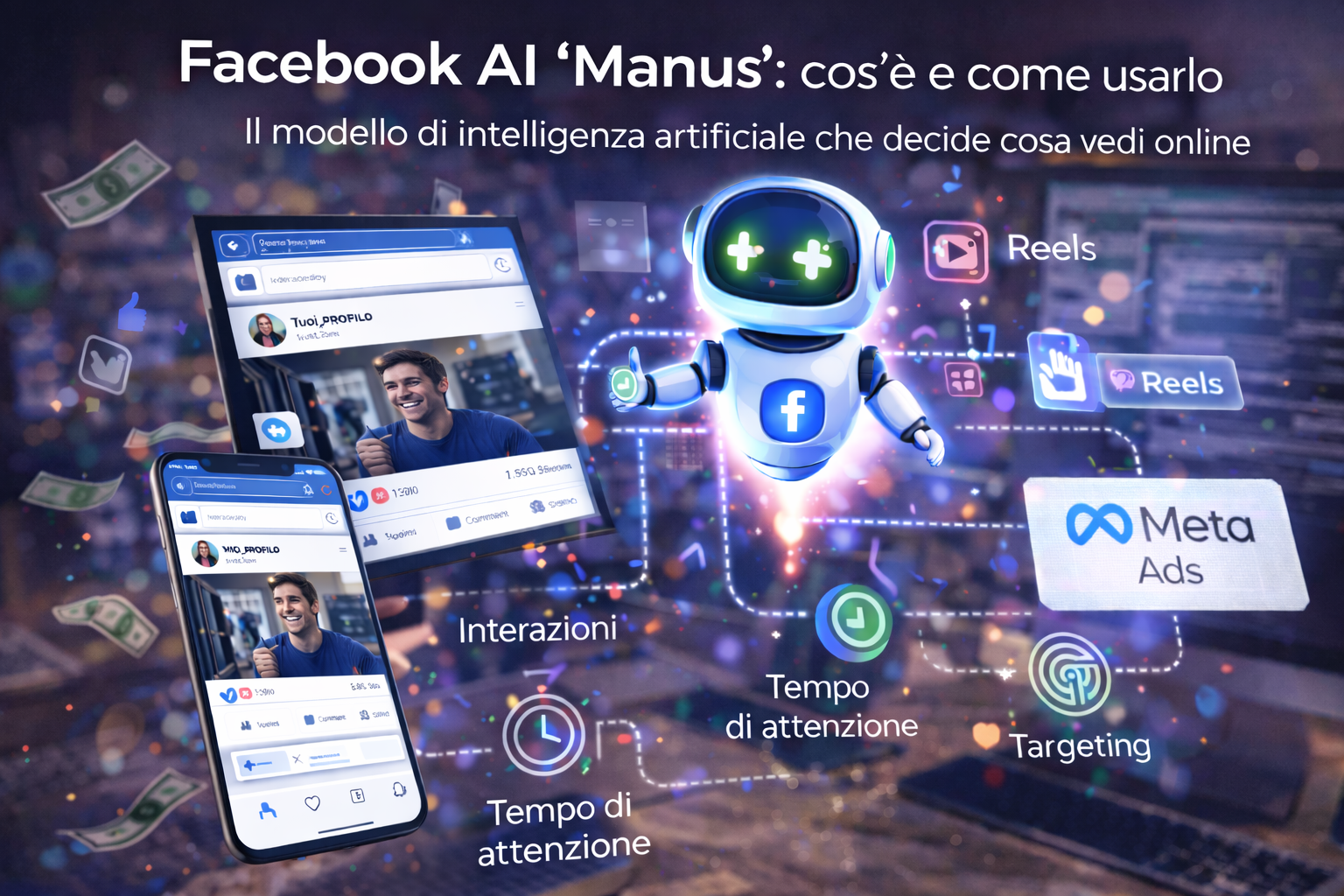 Manus Agente AI Facebook